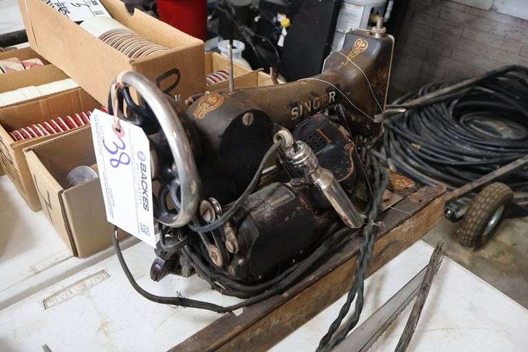 Vintage Singer sewing machine