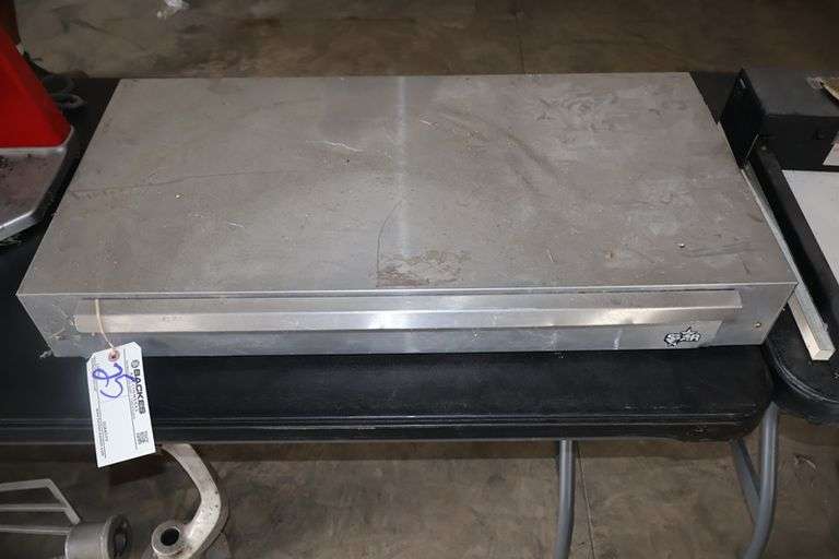Star 35" stainless 1 drawer bun warmer