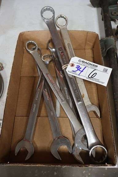 Box to go - Larger size SAE & metric wrenches
