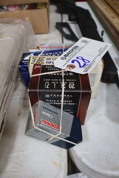 All to go - ammo - 8mm, 12 gauge, & 20 gauge