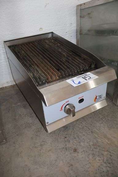 CPG 15" gas radiant char grill