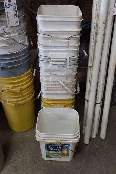 All to go - Square buckets