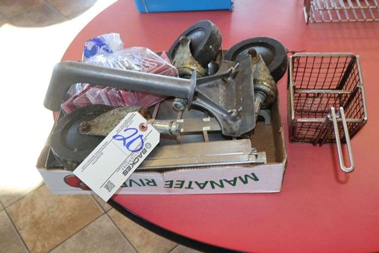 All to go - Castors, table numbers, & more