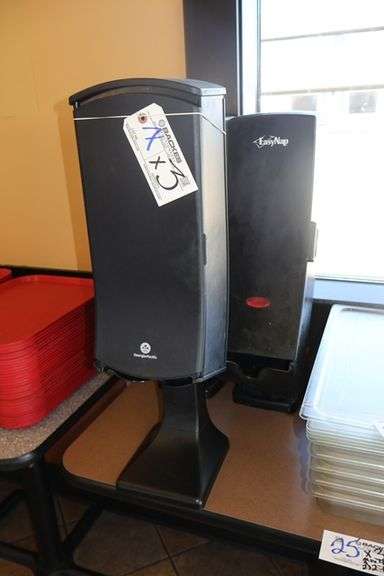 Times 3 - Tork & Georgia Pacific tower napkin dispensers
