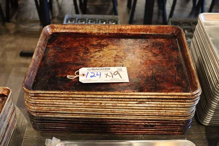 Times 19 - 1/2 sized aluminum sheet pans