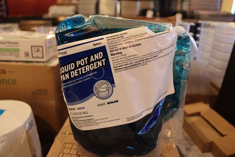 Times 2 - Boxes of Keystone 2 liter pot & pan detergent