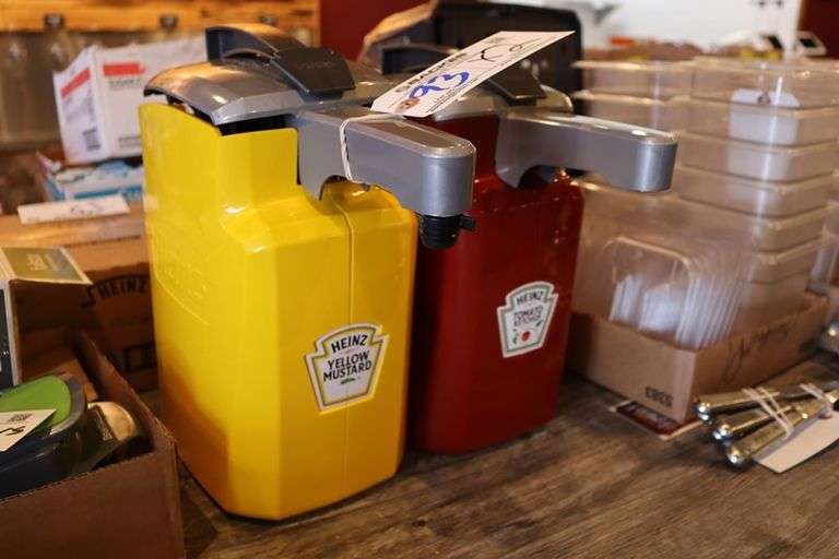 Times 2 - Heinz ketchup & mustard dispensers