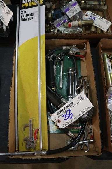 Box flat to go - Air nozzles, blow guns, & more air related