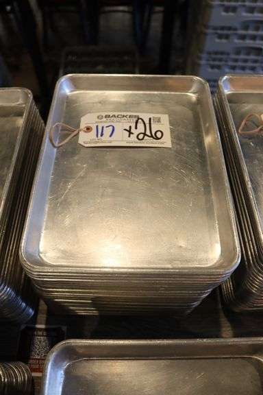 Times 26 - 1/4 sized aluminum sheet pans
