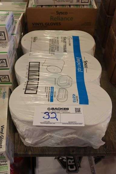 Case of Sysco toilet paper