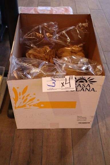 Times 4 - Bags of Casa Solana tortilla chips