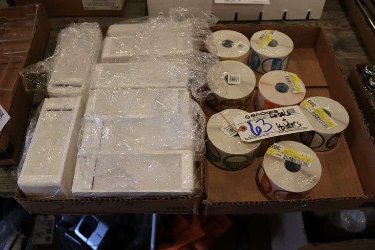 All to go - Day of the week labels with holders