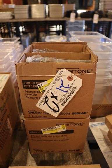 Times 2 - Boxes of Keystone 2 liter pot & pan detergent