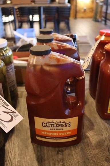 Times 3 - Cattleman's 1 gallon of Memphis sweet & 2 Kansas City Classic BBQ sauce