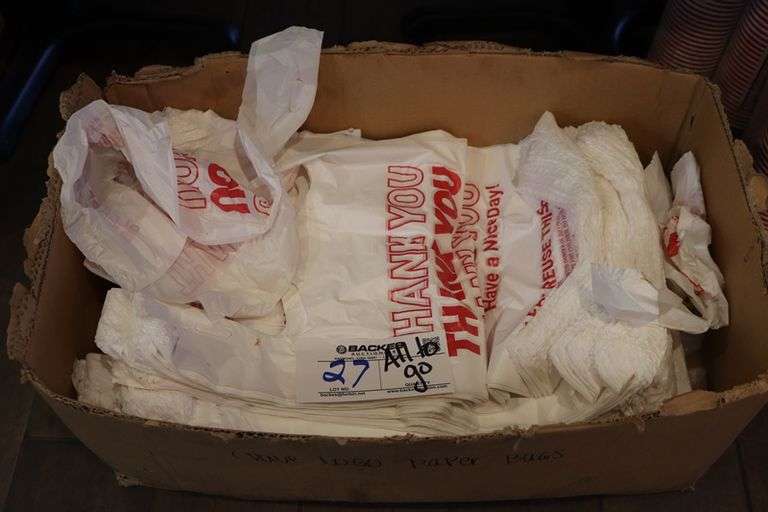 Box to go - Thank You T-shirt bags