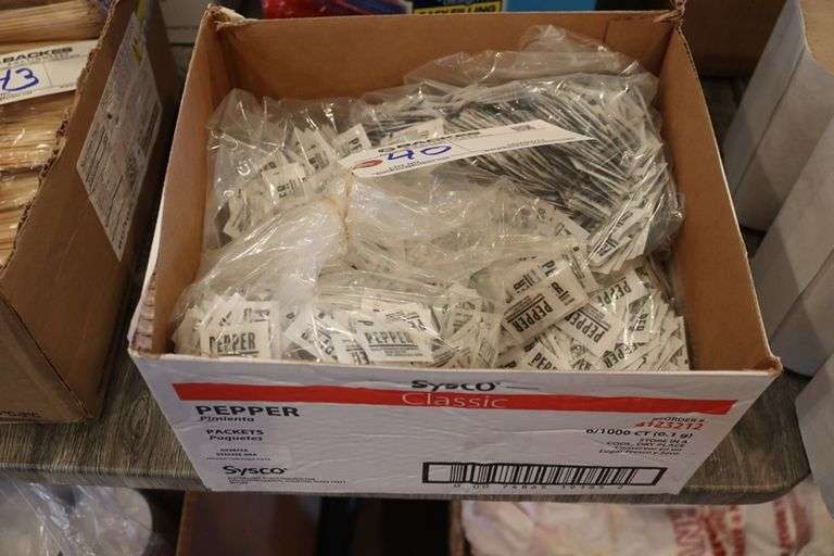 Box to go - Pepper packets
