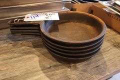 Times 5 - 8" cast iron skillets