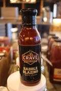 Case of 12 Crave 12 fl. Oz. BBQ sauce