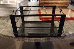 Times 12 - Black metal 6 bin table squirt organizer