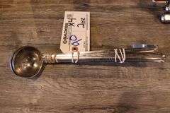 Times 4 - 2 oz. stainless ladles