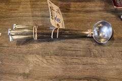 Times 4 - 2 oz. stainless ladles