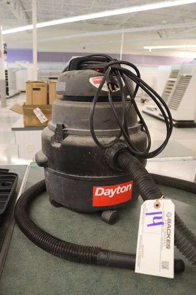 Dayton 4YE65 shop vac