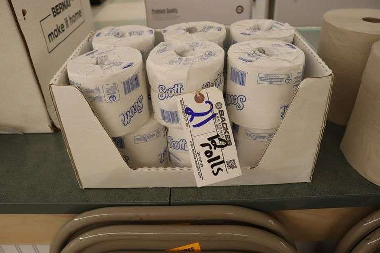 All to go - 12 rolls of Scott's toilet paper