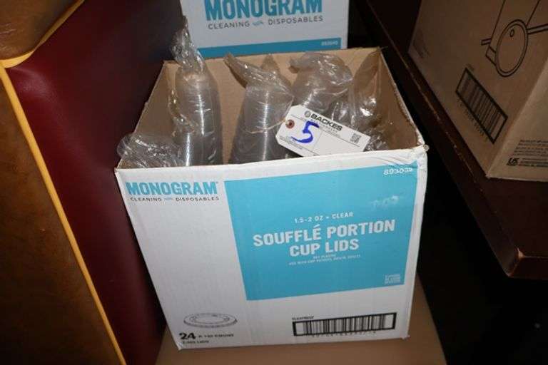 2 boxes to go - 1.5 oz to 4 oz. portion cup lids