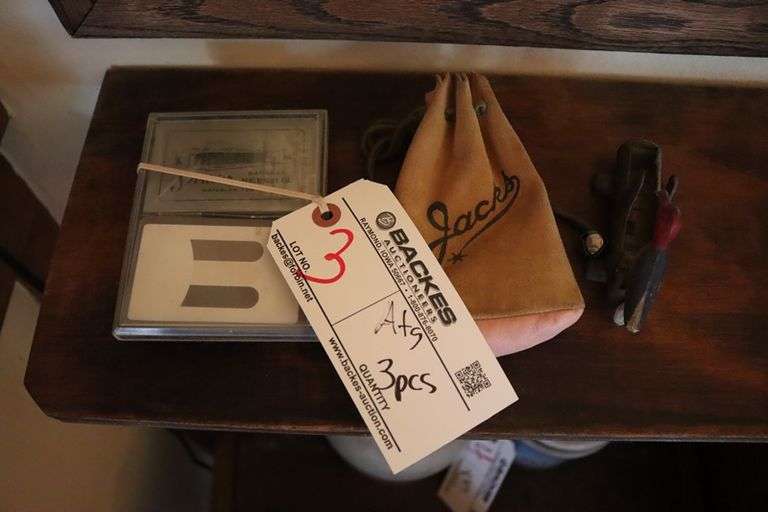 All to go - Shriver playing cards - Jacks and metal vintage toothpick dispenser