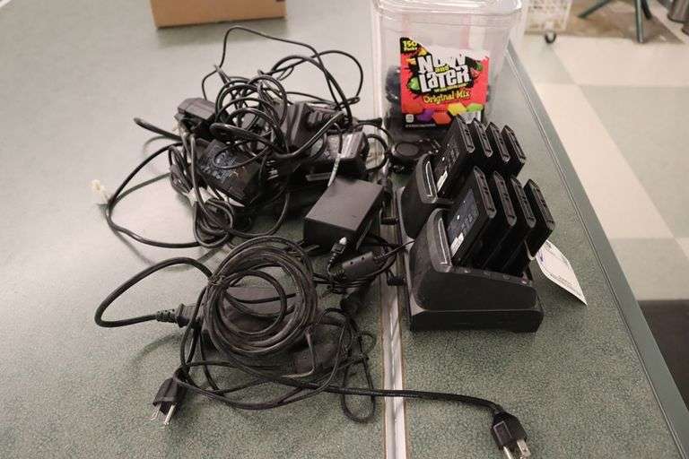 All to go - Zebra charging stations with batteries