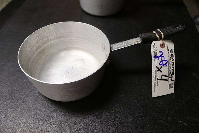Times 4 - 3 qt sauce pans