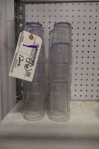 All to go - (16) Plastic 12 oz. drink cups