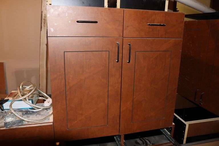 All to go - assorted cabinets in room