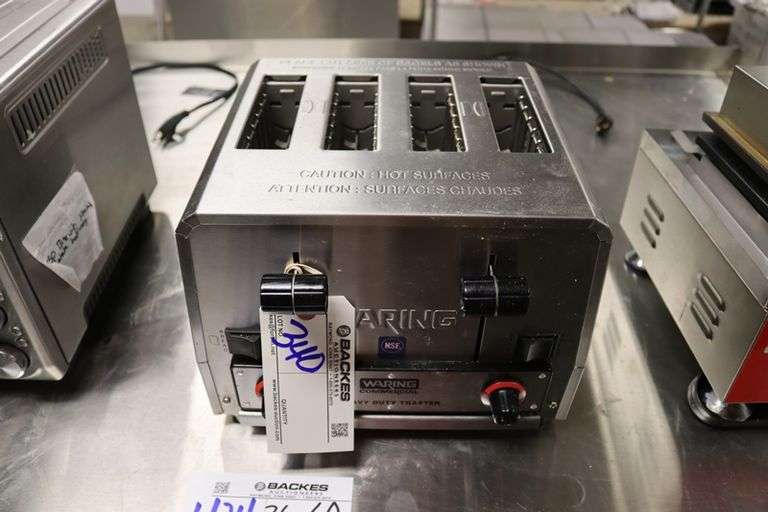 Waring heavy duty toaster - model WCT850RC