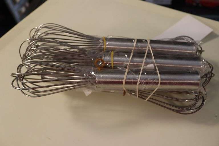 Times 6 - Pinch WWP-10 stainless 10" whips