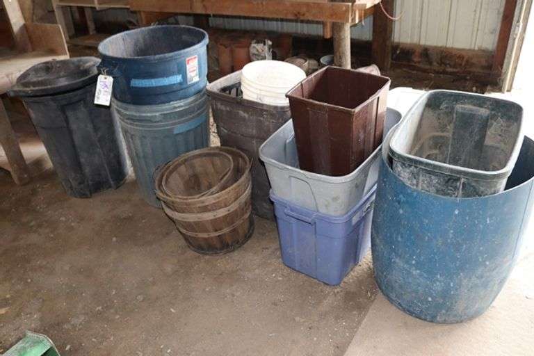 All to go - Trash cans, totes, & more