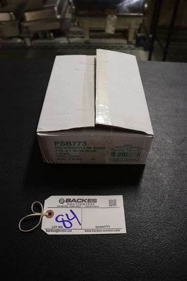 PSB 773 poly 7" x 7" bags