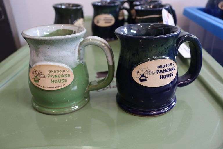 All to go - Assorted Pancake House coffee mugs