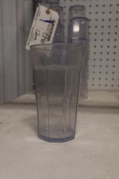All to go - (16) Plastic 12 oz. drink cups