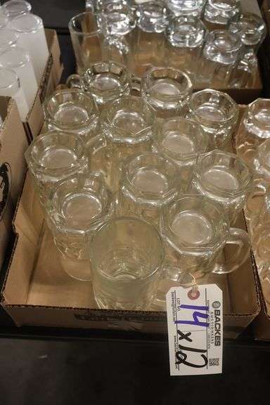 Times 12 - 16 oz. Beer mugs