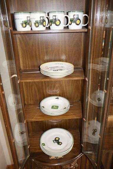 All to go - John Deere plates, bowls, & coffee cups - Located upstairs