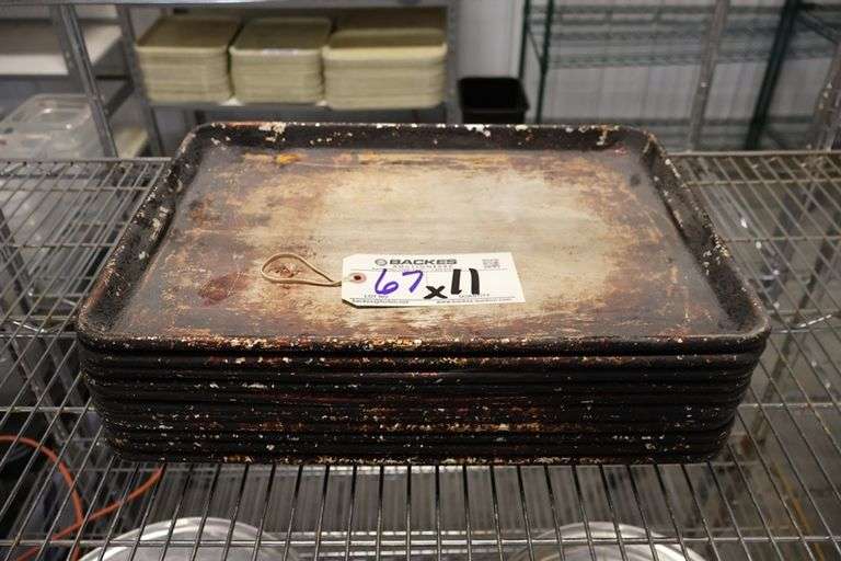 Times 11 - 1/2 Size aluminum sheet pans