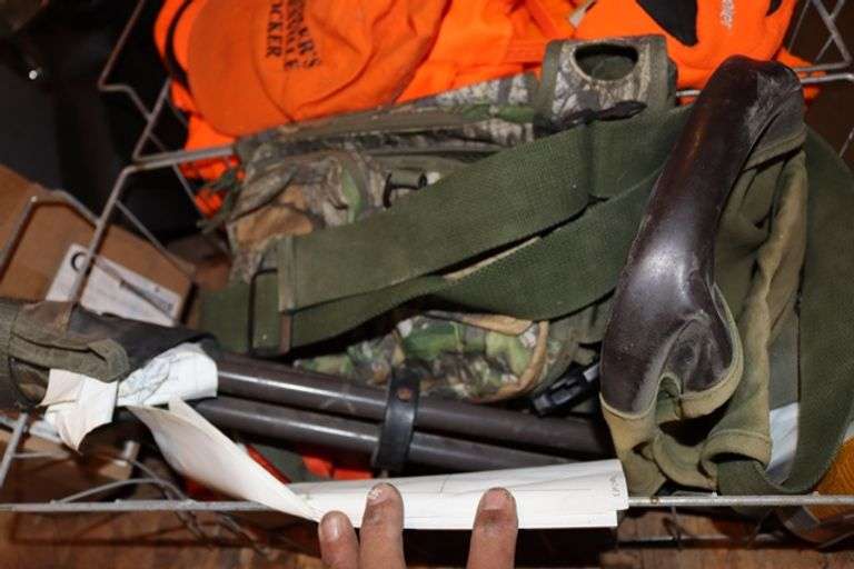 2 crates to go - Assorted hunting gear