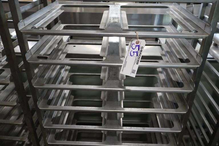 13 rail stainless roll in baking rack