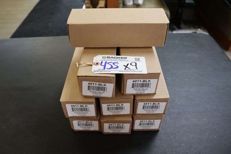 Times 9 - 4011-BLK black self sealing napkin straps