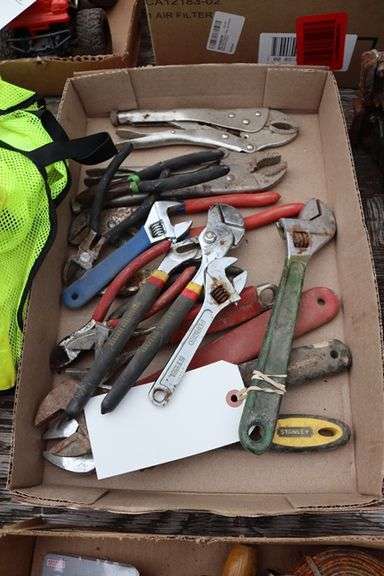Box to go - Adjustable wrenches, cutters, & more