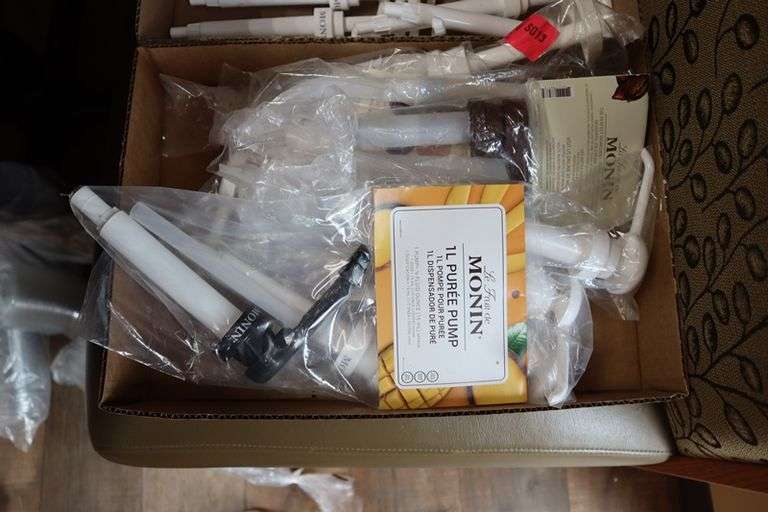 Box to go - All new assorted coffee flavoring pumps