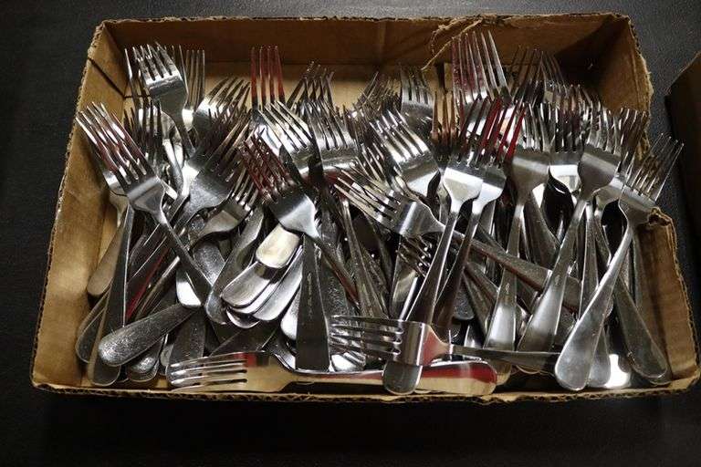 Times 10 dozen - Amazon Basic heavy duty dinner forks