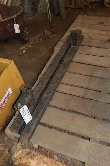 Set of 48" bucket forks