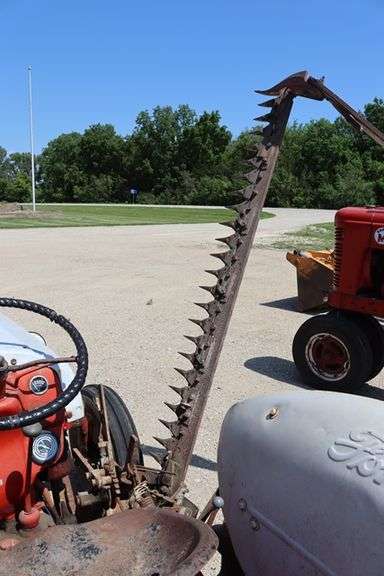 Ford 8N tractor w/ belly mount 72" sickle mower, New Battery, fenders, good rubber, 161 hours on meter